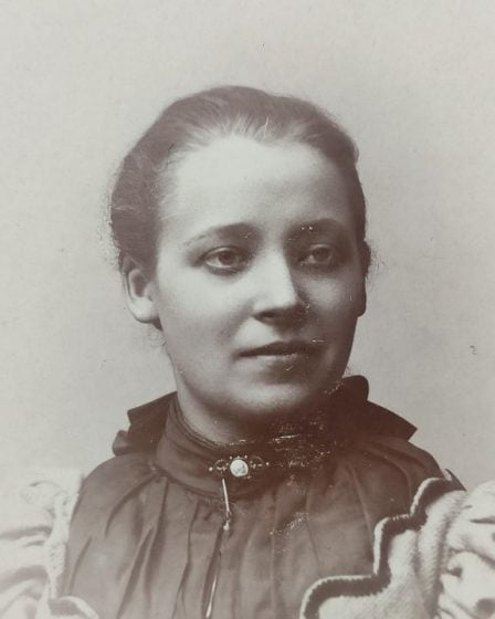 kobieta, Norrköping, Otto Björklund, portret