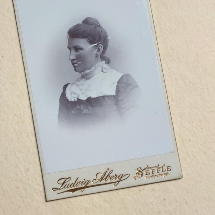 Ludvig Åberg, Fotografia z blizną
