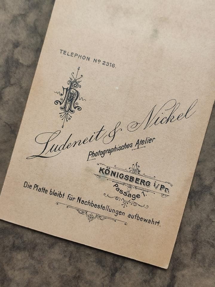 Ludeneit Nickel Königsberg Kaliningrad, Czterocyfrowy numer