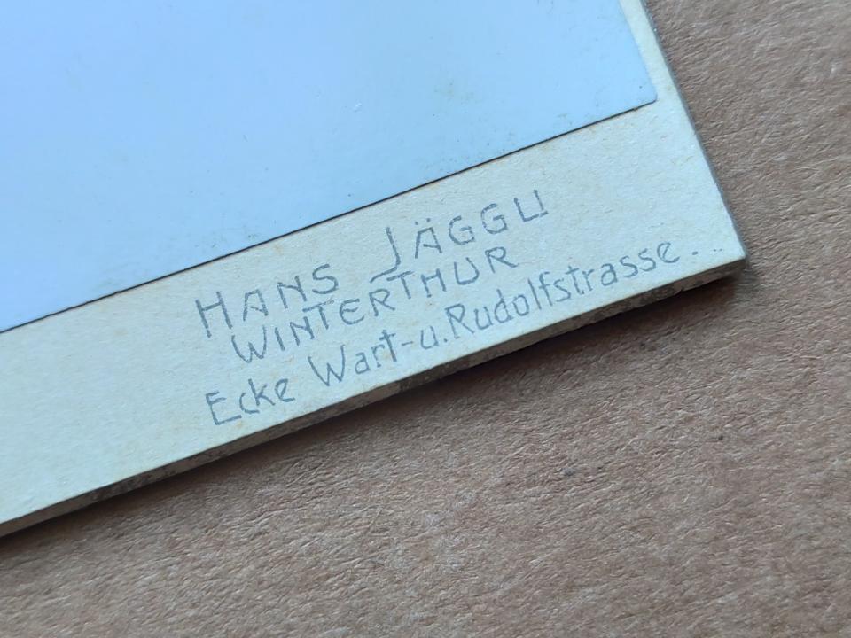 Hans Jäggli, Znów szarotki?