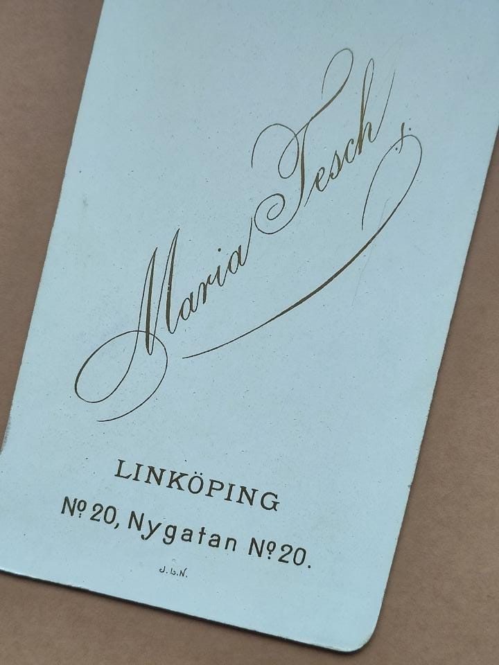 Hedvig Maria Tesch, Se glad ut, tänk på den som ska ha fotot!