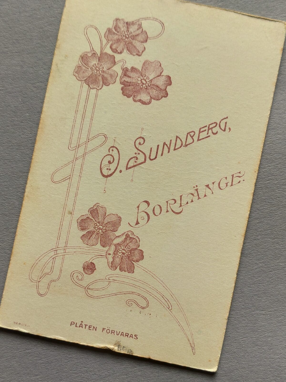 Olof Andersson Sundberg Borl&auml;nge, Klientka w krawacie…