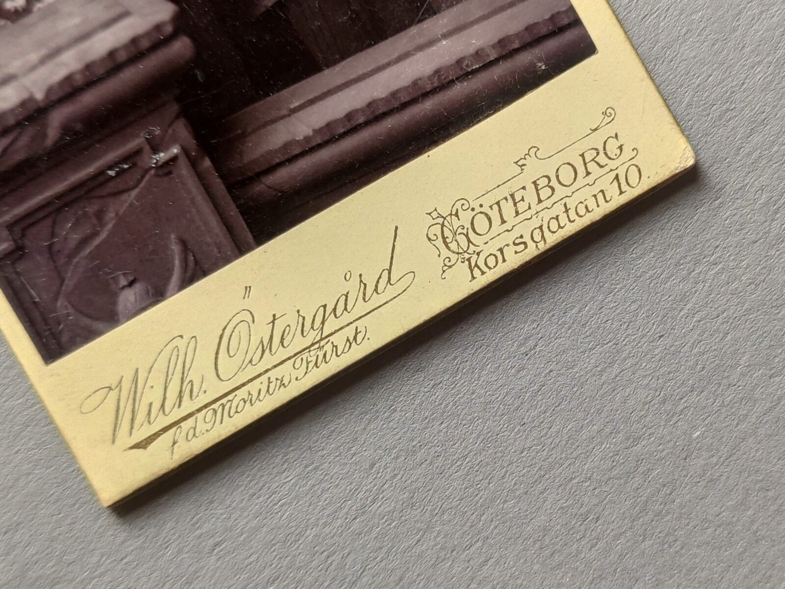 Östergård Fürst, Dawniej Moritz Fürst