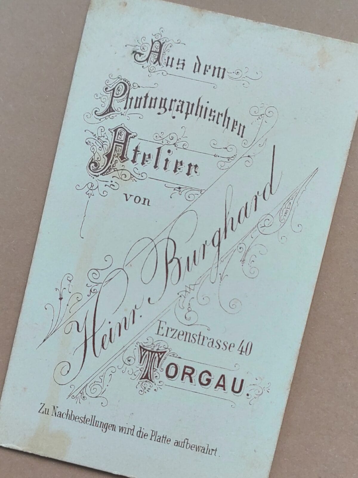 Heinrich Burghard, Ani śladu Henryka