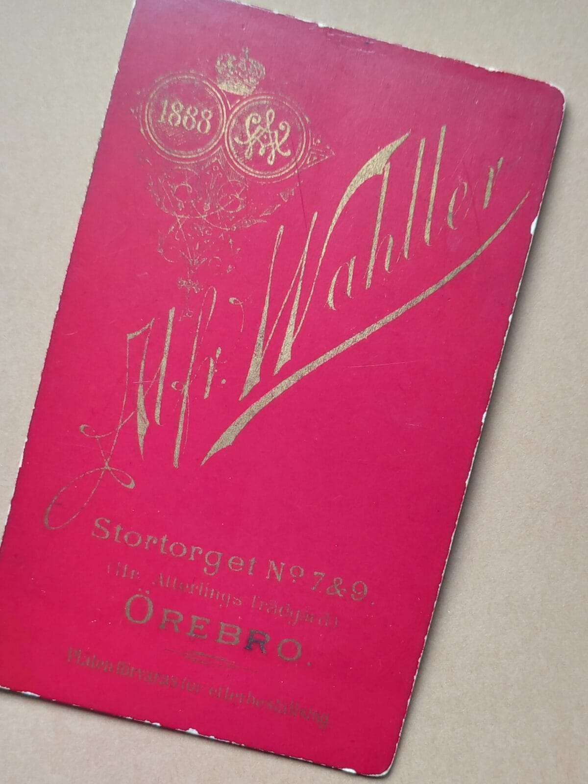Alfred Johansson Wahller, Ależ wieje!