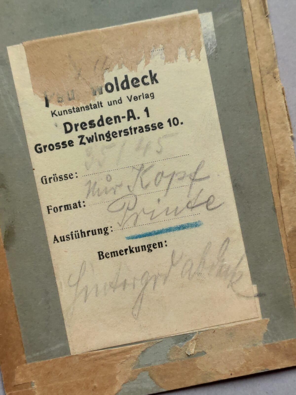 Paul Woldeck, Fotograf czy ramiarz?